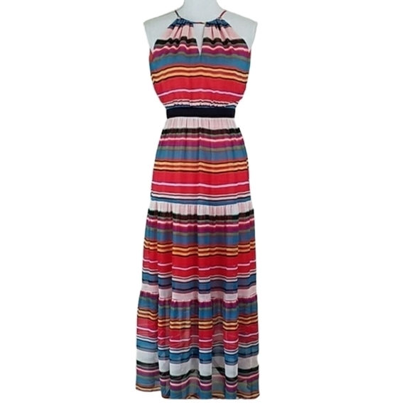 Max and Cleo~Sz XXS~Multi Color Striped Dress NWT.